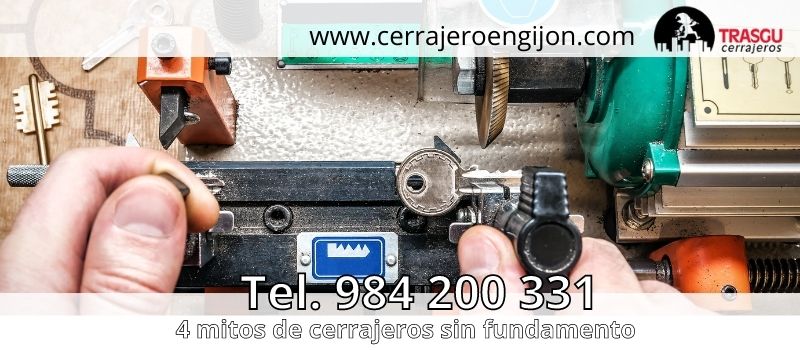 4 mitos sobre los cerrajeros que desmentimos en Gijón 4 mitos sobre los cerrajeros que desmentimos en Gijón