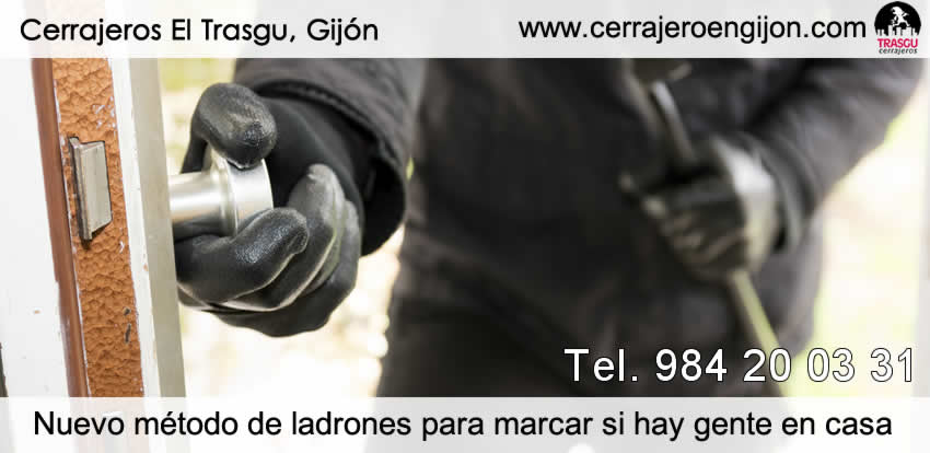 Nuevo método usado por ladrones para marcar si hay gente en casa en Gijón nuevo metodo ladrones marcar si gente en casa cerrajeros gijon