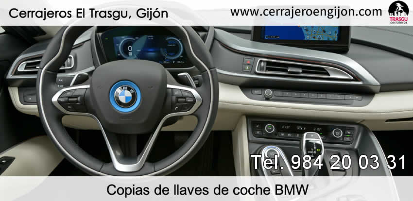 cerrajeros copia llaves coche BMW el trasgu Gijón copias de llaves de coche bmw cerrajeros gijon