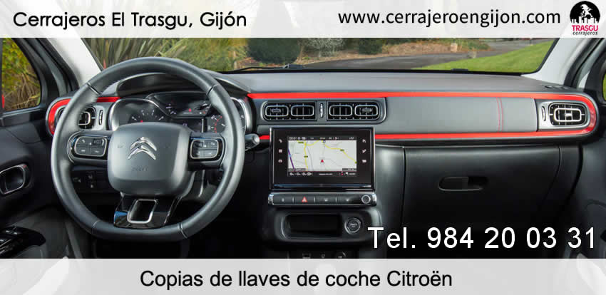 cerrajeros copia llaves coche Citroën el trasgu Gijón copias de llaves de coche citroen cerrajeros gijon