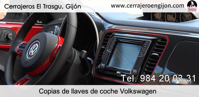cerrajeros copia llaves coche Volkswagen el trasgu Gijón copias de llaves de coche volkswagen cerrajeros gijon