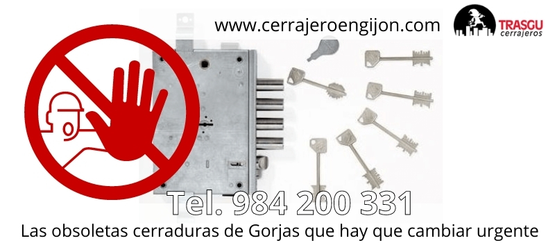 Las obsoletas cerraduras de Gorjas en Gijón que hay que cambiar urgente Las obsoletas cerraduras de Gorjas en Gijón que hay que cambiar urgente
