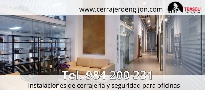 instalación cerrajería seguridad para oficinas en Gijón con Cerrajería El Trasgu instalación cerrajería seguridad para oficinas en Cerrajería El Trasgu