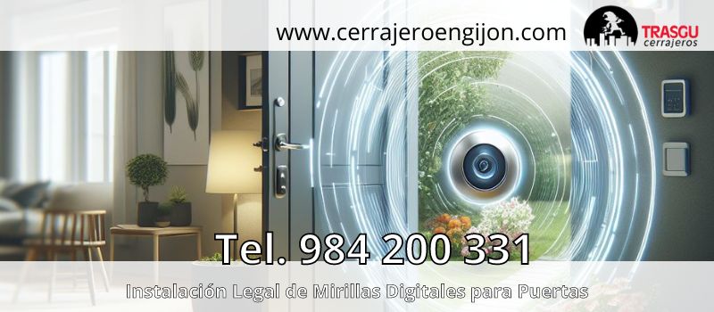 Descubre cómo instalar legalmente una mirilla digital en Gijón Descubre cómo instalar legalmente una mirilla digital en Gijón