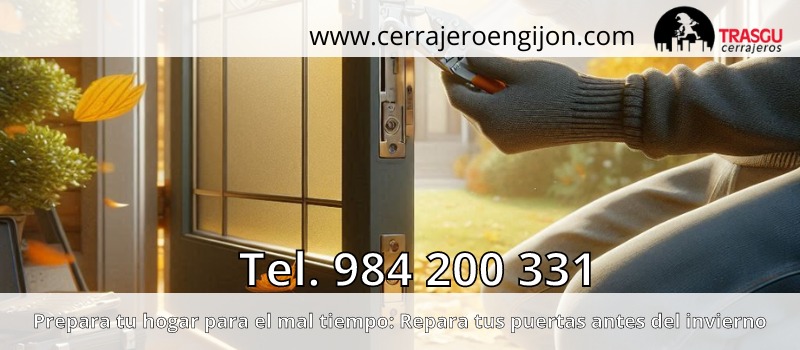 Prepara tu hogar para el otoño: Repara y asegura tus puertas con nuestras soluciones profesionales en Gijón con Cerrajería El Trasgu Prepara tu hogar para el otoño: Repara y asegura tus puertas con nuestras soluciones profesionales en Gijón con Cerrajería El Trasgu